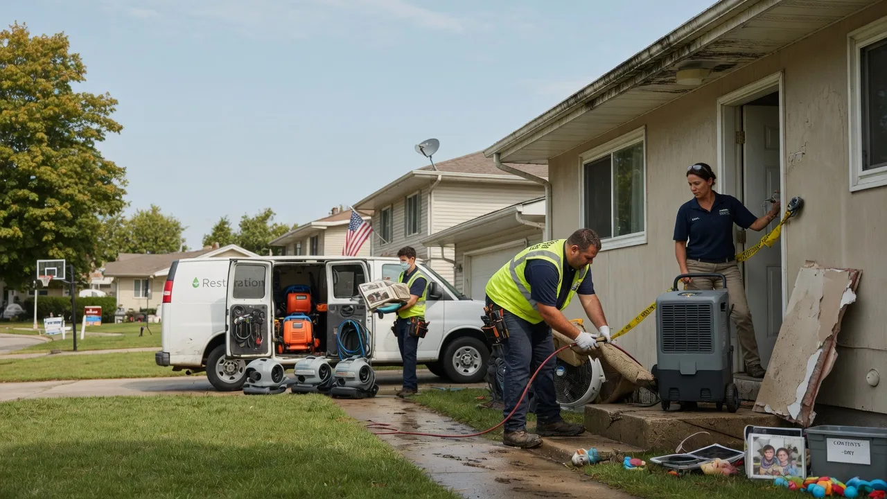 Water Damage Restoration in Sandy Ridge, PA near me